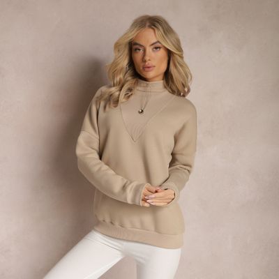 Bluza damska na zimę Renee ze sklepu: renee.pl w kategorii: Bluzy damskie - zdjęcie 6BEED23A-9DF-769_291278