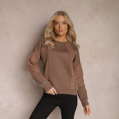 Bluza damska zimowa Renee ze sklepu: renee.pl w kategorii: Bluzy damskie - zdjęcie 6BEED23A-9DF-769_291280