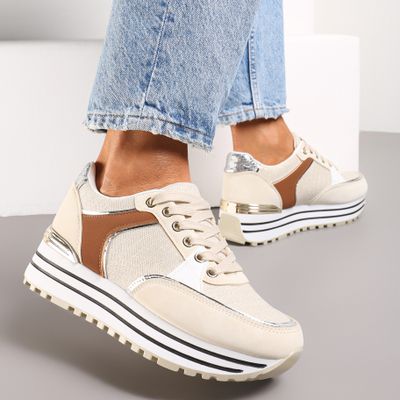 Buty sportowe damskie casualowe Renee ze sklepu: renee.pl w kategorii: Buty sportowe damskie - zdjęcie 6BEED23A-9DF-769_293330