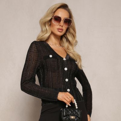 Sweter damski casual Renee ze sklepu: renee.pl w kategorii: Swetry damskie - zdjęcie 6BEED23A-9DF-769_294549