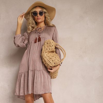 Sukienka na wiosnę Renee ze sklepu: renee.pl w kategorii: Sukienki - zdjęcie 6BEED23A-9DF-769_294559