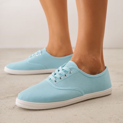 Trampki damskie casual na wiosnę Renee ze sklepu: renee.pl w kategorii: Trampki damskie - zdjęcie 6BEED23A-9DF-769_295261