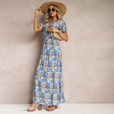 Renee - Sukienka w stylu boho ze sklepu: renee.pl w kategorii: Sukienki - zdjęcie 6BEED23A-9DF-769_296552
