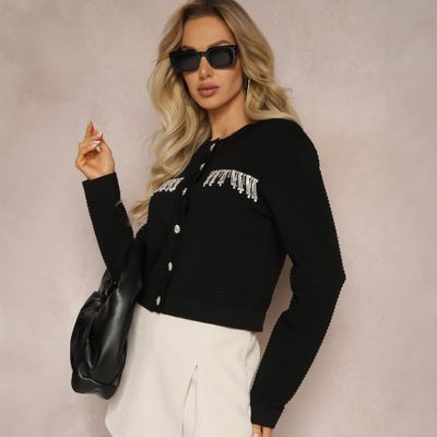 Sweter damski na zimę casual Renee ze sklepu: renee.pl w kategorii: Swetry damskie - zdjęcie 6BEED23A-9DF-769_298334