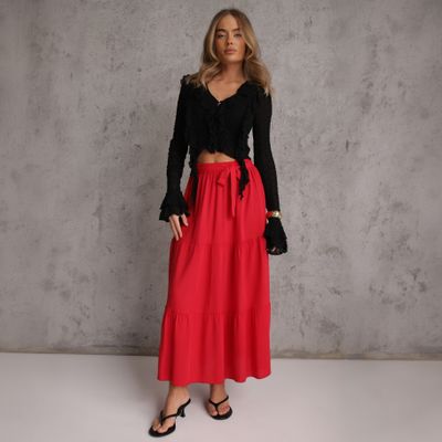 Spódnica na lato Renee ze sklepu: renee.pl w kategorii: Spódnice - zdjęcie 6BEED23A-9DF-769_299456