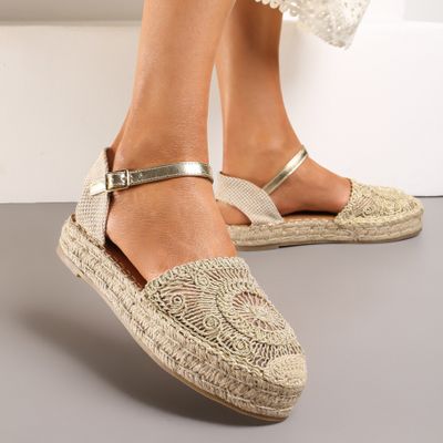 Renee - Espadryle damskie boho ze sklepu: renee.pl w kategorii: Espadryle damskie - zdjęcie 6BEED23A-9DF-769_299705