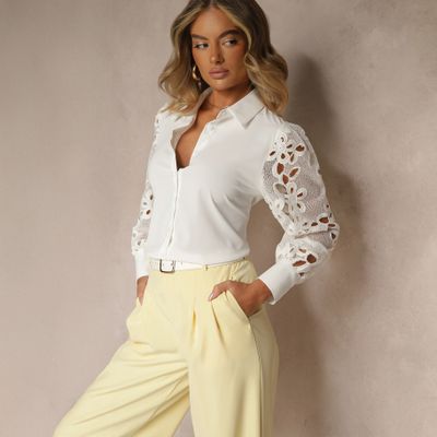 Koszula damska koronkowa Renee ze sklepu: renee.pl w kategorii: Koszule damskie - zdjęcie 6BEED23A-9DF-769_300691