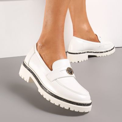 Mokasyny casual Renee ze sklepu: renee.pl w kategorii: Mokasyny damskie - zdjęcie 6BEED23A-9DF-769_301135