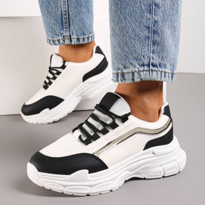 Buty sportowe damskie na wiosnę casual Renee ze sklepu: renee.pl w kategorii: Buty sportowe damskie - zdjęcie 6BEED23A-9DF-769_302540