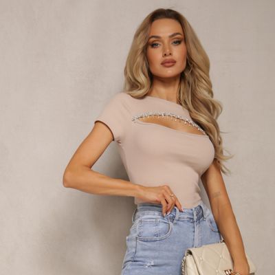 Bluzka damska na zimę Renee ze sklepu: renee.pl w kategorii: Bluzki damskie - zdjęcie 6BEED23A-9DF-769_303390