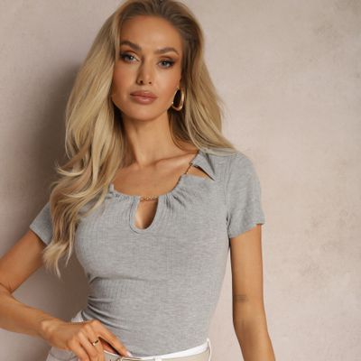 Bluzka damska na zimę Renee ze sklepu: renee.pl w kategorii: Bluzki damskie - zdjęcie 6BEED23A-9DF-769_303416