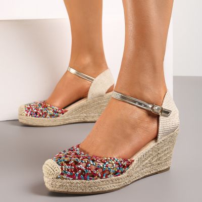 Espadryle damskie eleganckie Renee ze sklepu: renee.pl w kategorii: Espadryle damskie - zdjęcie 6BEED23A-9DF-769_303808