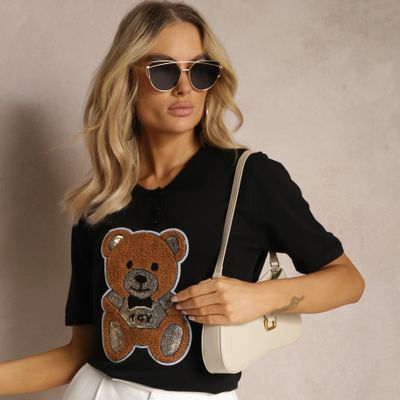 Bluzka damska na jesień Renee ze sklepu: renee.pl w kategorii: Bluzki damskie - zdjęcie 6BEED23A-9DF-769_305555