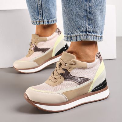 Buty sportowe damskie casual Renee ze sklepu: renee.pl w kategorii: Buty sportowe damskie - zdjęcie 6BEED23A-9DF-769_306241
