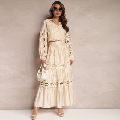 Renee - Komplet wiosenny casual ze sklepu: renee.pl w kategorii: Komplety i garnitury damskie - zdjęcie 6BEED23A-9DF-769_308376