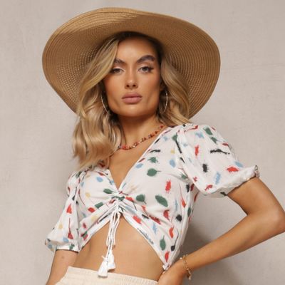 Bluzka damska wiosenna Renee ze sklepu: renee.pl w kategorii: Bluzki damskie - zdjęcie 6BEED23A-9DF-769_309079