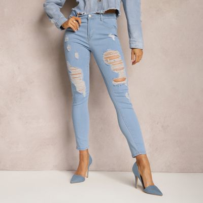 Jeansy damskie jesienne letnie Renee ze sklepu: renee.pl w kategorii: Jeansy damskie - zdjęcie 6BEED23A-9DF-769_309631