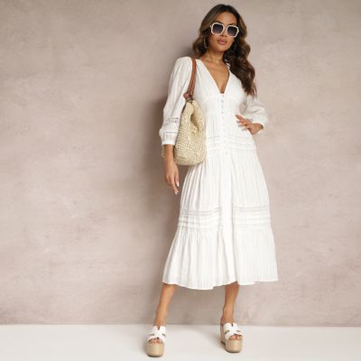 Sukienka elegancka Renee ze sklepu: renee.pl w kategorii: Sukienki - zdjęcie 6BEED23A-9DF-769_312818