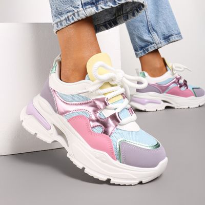 Buty sportowe damskie casual Renee ze sklepu: renee.pl w kategorii: Buty sportowe damskie - zdjęcie 6BEED23A-9DF-769_314727