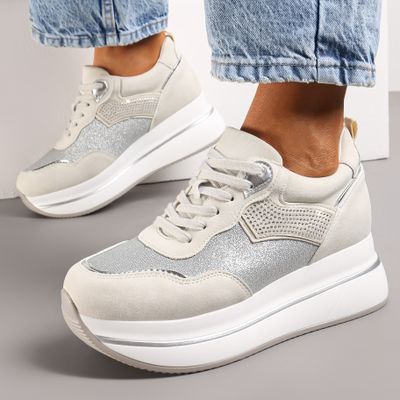 Buty sportowe damskie casualowe Renee ze sklepu: renee.pl w kategorii: Buty sportowe damskie - zdjęcie 6BEED23A-9DF-769_316145