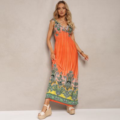 Renee - Sukienka boho ze sklepu: renee.pl w kategorii: Sukienki - zdjęcie 6BEED23A-9DF-769_320097