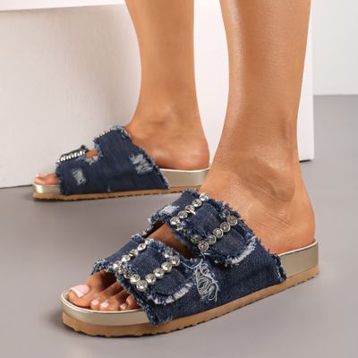 Klapki damskie boho Renee ze sklepu: renee.pl w kategorii: Klapki damskie - zdjęcie 6BEED23A-9DF-769_321967