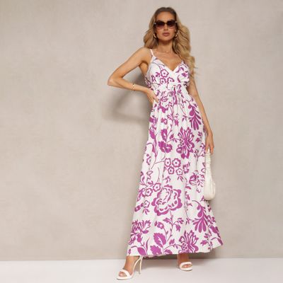Sukienka boho Renee ze sklepu: renee.pl w kategorii: Sukienki - zdjęcie 6BEED23A-9DF-769_324047