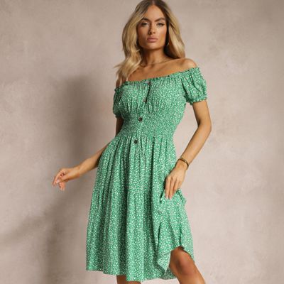 Sukienka elegancka Renee ze sklepu: renee.pl w kategorii: Sukienki - zdjęcie 6BEED23A-9DF-769_324956