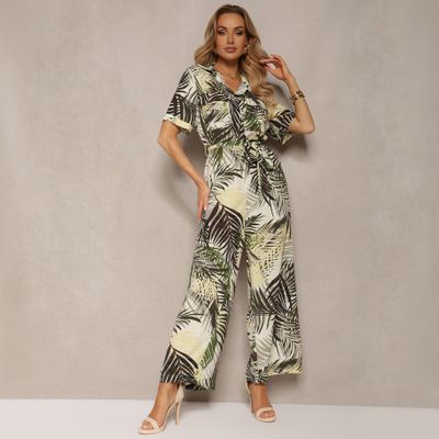 Renee - Kombinezon damski casual z nadrukami ze sklepu: renee.pl w kategorii: Kombinezony damskie - zdjęcie 6BEED23A-9DF-769_324967