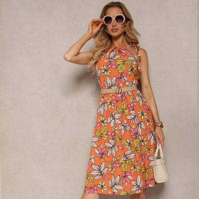 Sukienka boho Renee ze sklepu: renee.pl w kategorii: Sukienki - zdjęcie 6BEED23A-9DF-769_325067