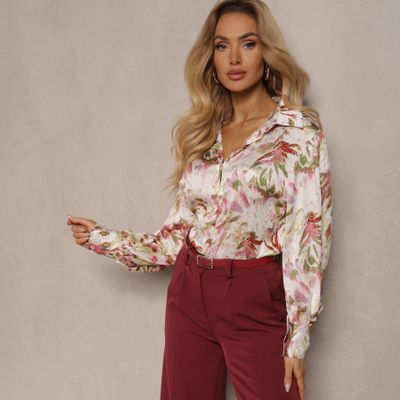 Renee - Koszula damska casual ze sklepu: renee.pl w kategorii: Koszule damskie - zdjęcie 6BEED23A-9DF-769_327087