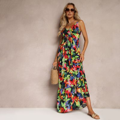 Sukienka boho Renee ze sklepu: renee.pl w kategorii: Sukienki - zdjęcie 6BEED23A-9DF-769_330391