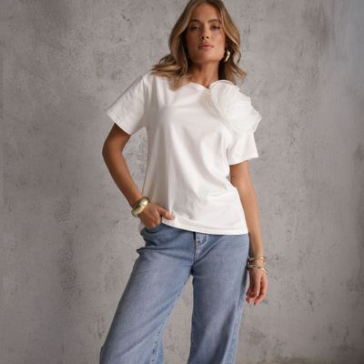 Bluzka damska casual wiosenna Renee ze sklepu: renee.pl w kategorii: Bluzki damskie - zdjęcie 6BEED23A-9DF-769_331278