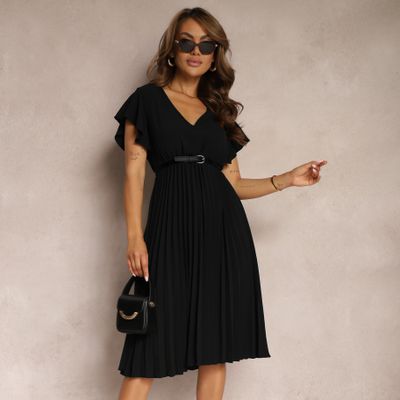 Sukienka elegancka wiosenna Renee ze sklepu: renee.pl w kategorii: Sukienki - zdjęcie 6BEED23A-9DF-769_331518