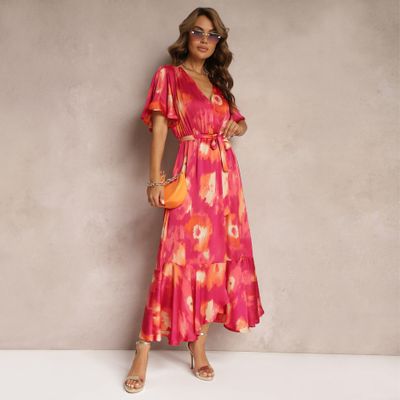 Sukienka elegancka Renee ze sklepu: renee.pl w kategorii: Sukienki - zdjęcie 6BEED23A-9DF-769_332258