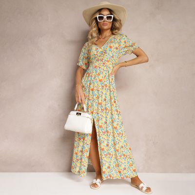 Sukienka boho Renee ze sklepu: renee.pl w kategorii: Sukienki - zdjęcie 6BEED23A-9DF-769_332278