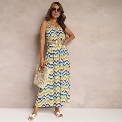 Renee - Sukienka boho ze sklepu: renee.pl w kategorii: Sukienki - zdjęcie 6BEED23A-9DF-769_332327
