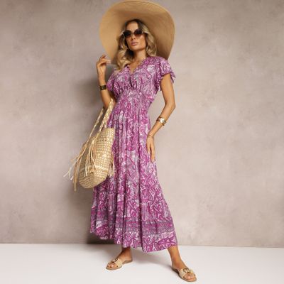 Sukienka elegancka na wiosnę Renee ze sklepu: renee.pl w kategorii: Sukienki - zdjęcie 6BEED23A-9DF-769_335870