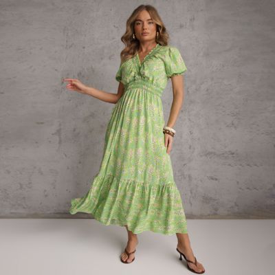Renee - Sukienka boho ze sklepu: renee.pl w kategorii: Sukienki - zdjęcie 6BEED23A-9DF-769_336425