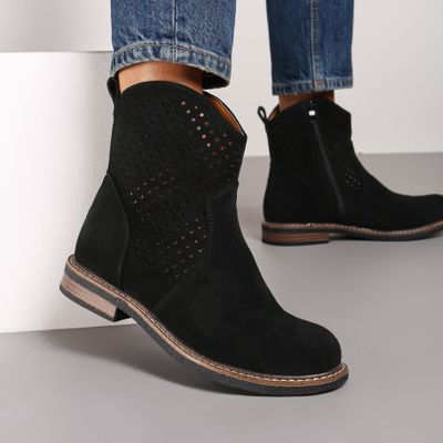 Botki casual Renee ze sklepu: renee.pl w kategorii: Botki - zdjęcie 6BEED23A-9DF-769_340361