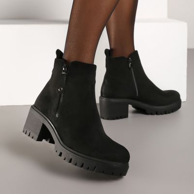 Botki casual Renee ze sklepu: renee.pl w kategorii: Botki - zdjęcie 6BEED23A-9DF-769_341385