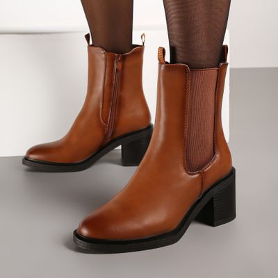 Botki casual Renee ze sklepu: renee.pl w kategorii: Botki - zdjęcie 6BEED23A-9DF-769_344860