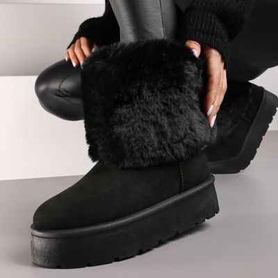 Śniegowce damskie casual Renee ze sklepu: renee.pl w kategorii: Śniegowce damskie - zdjęcie 6BEED23A-9DF-769_344908