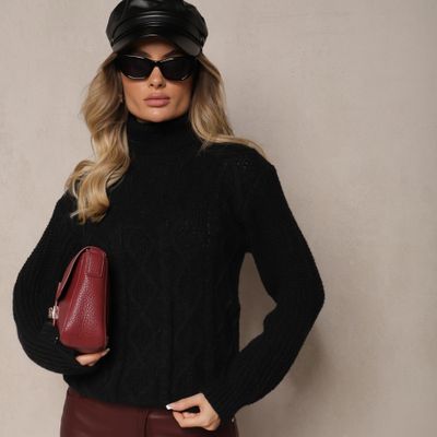 Renee - Sweter damski na zimę ze sklepu: renee.pl w kategorii: Swetry damskie - zdjęcie 6BEED23A-9DF-769_347740
