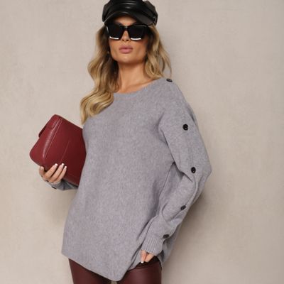 Renee - Sweter damski na zimę ze sklepu: renee.pl w kategorii: Swetry damskie - zdjęcie 6BEED23A-9DF-769_347957