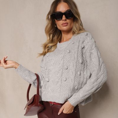 Sweter damski na zimę Renee ze sklepu: renee.pl w kategorii: Swetry damskie - zdjęcie 6BEED23A-9DF-769_348417