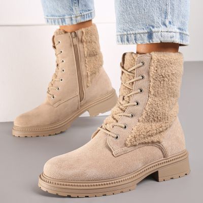 Workery damskie casual Renee ze sklepu: renee.pl w kategorii: Workery damskie - zdjęcie 6BEED23A-9DF-769_349401