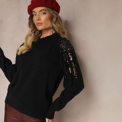 Renee - Sweter damski elegancki ze sklepu: renee.pl w kategorii: Swetry damskie - zdjęcie 6BEED23A-9DF-769_350492