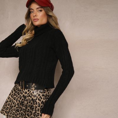 Renee - Sweter damski na zimę ze sklepu: renee.pl w kategorii: Swetry damskie - zdjęcie 6BEED23A-9DF-769_351206