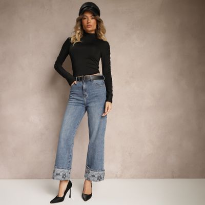 Jeansy damskie letnie Renee ze sklepu: renee.pl w kategorii: Jeansy damskie - zdjęcie 6BEED23A-9DF-769_351449